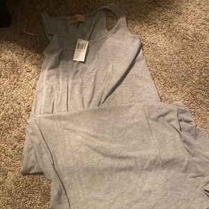 Philosophy gray stretchy dress